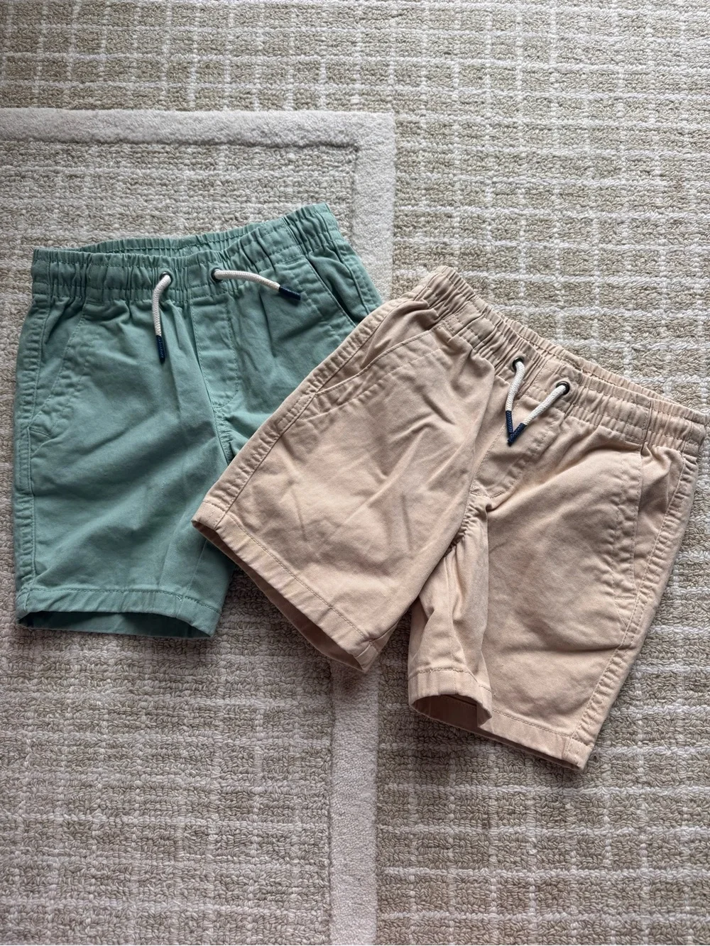 GAP Boys' Drawstring Shorts - Sage & Khaki